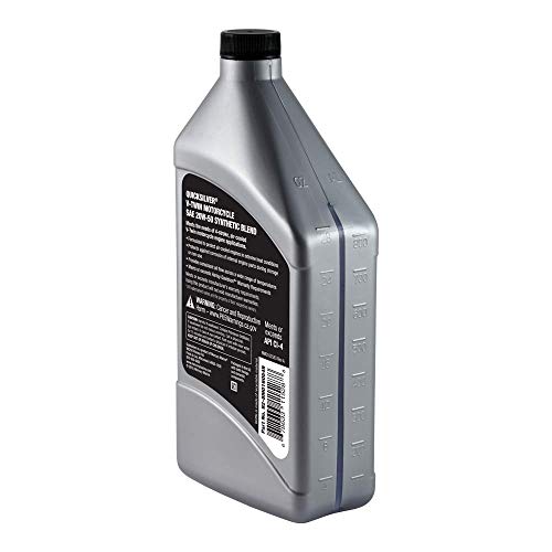Aceite Sintético Quicksilver 20W-50 para Motocicleta 1 Quart miniatura 4