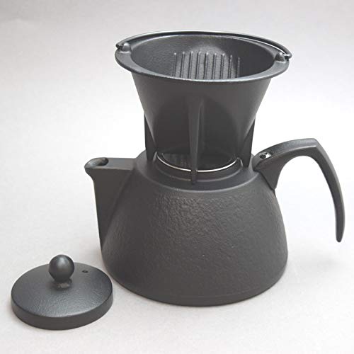 ★☆ まーくん専用 ★☆ 訳あり 未使用 岩鋳 コーヒーポット IH 南部鉄器 i066