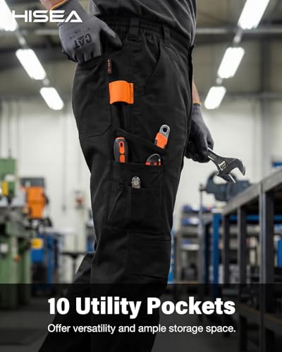 Image of HISEA FR Pants for Men Lightweight Flame Resistant Fire Retardant Pants