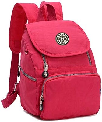 Nylon Mini Casual Waterproof Backpack Shoulderbag Rucksack Travel Bag Daypack for Girls Womens