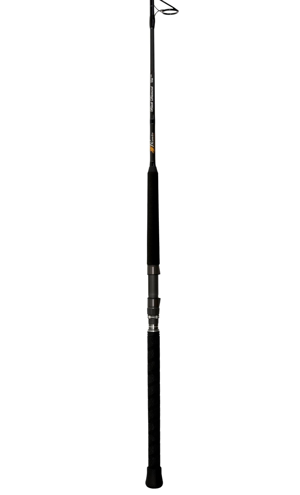 Photo 1 of Phenix Rods Black Diamond Spinning / 8'6" / 1 PC / 15-40 LB LINE Rating/Fast Taper Action/Fuji ALCONITE Guides/Fuji DPS Reel SEAT/HYPALON & X-WRAP Handle