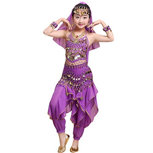 キッズ・ジュニア用ベリーダンス衣装 Mサイズ Kids bellydance
