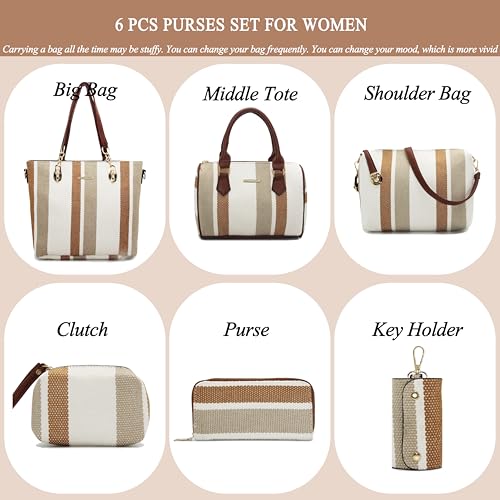 Image of 2E-youth Designer Purses and Handbags for Women Satchel Shoulder Bag Tote Top Handle Bag