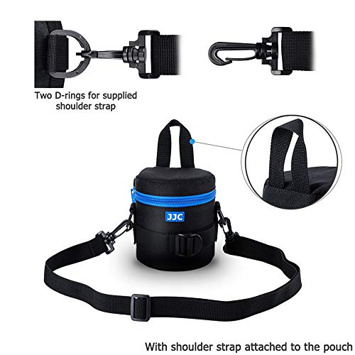 image for JJC Camera Lens Pouch Case for Canon EF-S 18-55mm EF 50mm Nikon AF-S 1