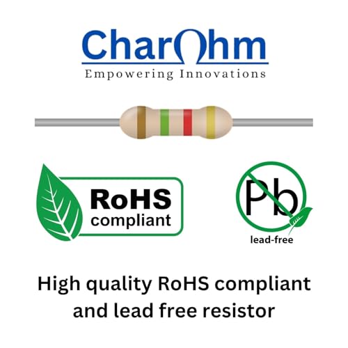 Image of 1 Ohm Resistor 1 /4W 5% Tolerance, Pack of 100 (1 Ohm)