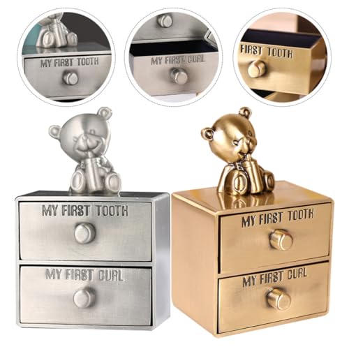 Boîtes à dents bébé en métal, le cadeau de naissance idéal pour de précieux souvenirs - 6