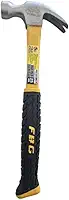 Martelo de Unha Profissional, Cabo Emborrachado, 25mm, Amarelo e Preto