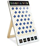 Prize Drop Jeu de disques en bois avec tableaux noirs 70,6 x 40,4 cm