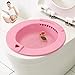 Produktbild RANRANHOME Sitzbad mit Spülung über der Toilette Perineale Einweichbad, Schwangere Puerpera Hämorrhoiden Behandlung 1Pack,Red