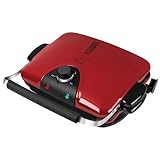George Foreman GRP90WGR Next Grilleration Electric Nonstick Grill with 5 Removable Plates, Red