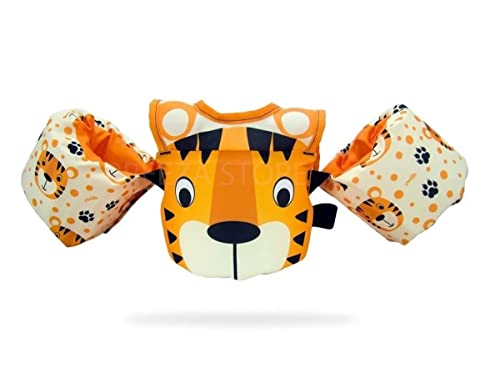 Colete Salva-Vidas Homologado Infantil Piscina (Tigre)