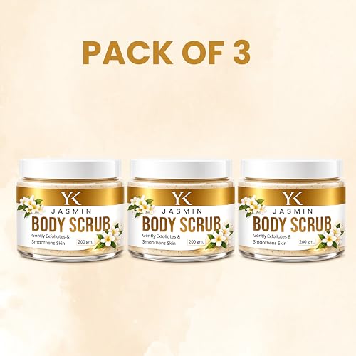 Image of Jasmin Face scrub For Tan Removal | Exfoliating Detan Scrubs For Soft & Smooth Skin | 600ml