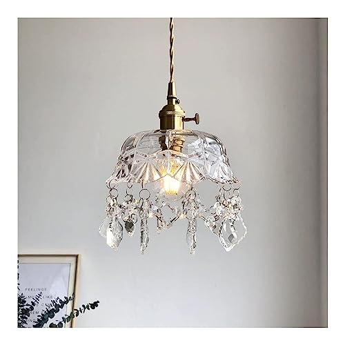 Lámpara de techo de cristal para comedores y pasillos elegantes 3