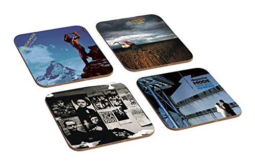 Mugmart Depeche Mode Lot de 4 sous-Verres en Bois pour Album