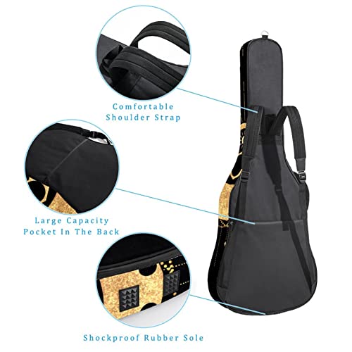 Étui de protection rembourré pour guitare électrique – Pour guitare acoustique classique, Multicolore 02, 42.9×16.9×4.7… - Les Beatles, Paul McCartney, John Lennon, RIngo Starr, George Harrison Étui de protection rembourré pour guitare électrique - Pour guitare acoustique classique, Multicolore 02, 42.9x16.9x4.7… – Image 4