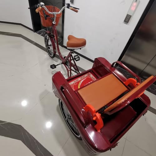 Triciclo Paseo para Adultos con Cabin, 20 in miniatura 4