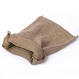 100% arpillera de alta calidad. Robusta y resistente. Son resistentes, transpirables, reutilizables, así como respetuosas con el medio ambiente y biodegradables.