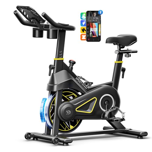 Exercise Bike,Adjustable Magnetic Resistance Stationary Bikes for Home with Exclusive
