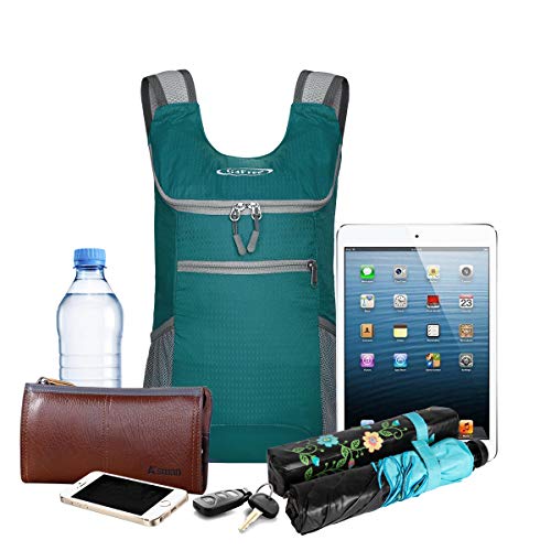 Image of G4Free Lightweight Packable Hiking Backpack for Men Women Small Hiking Daypacks Foldable Shoulder Pack Casual Outdoor Bag 11L