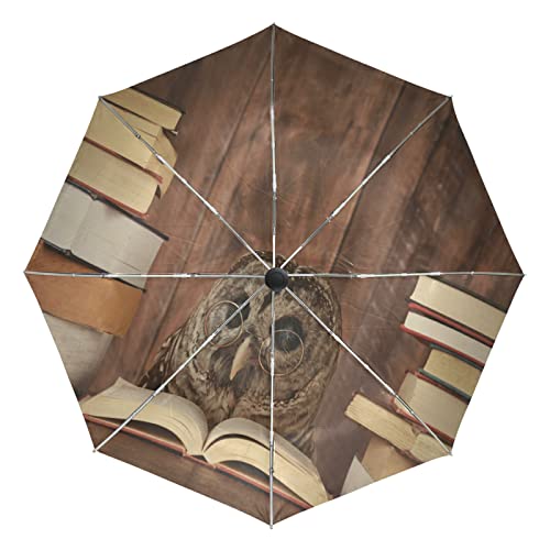Parapluie automatique contre la pluie et les UV pliable et compact