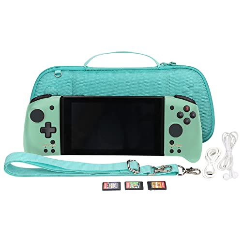 Image of Aenllosi Hard Case for Hori Nintendo Switch Split Pad Pro Controller,Green