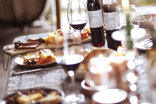 Frederiksdal Kirsch Wein Rancio| Preisgekrönter Wein | Rotwein Hergestellt aus dänischen Kirschen | In französischen Cognac-Fässern gereift | Einzigartiges Wein geschenk | 500ml Wine flasche