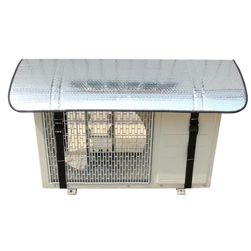 Cubierta de aire acondicionado – Ac Defender para unidades exteriores | Aire acondicionado de aluminio | Cubiertas de unidad de CA al aire libre con correa | Cubierta de CA para unidad exterior |