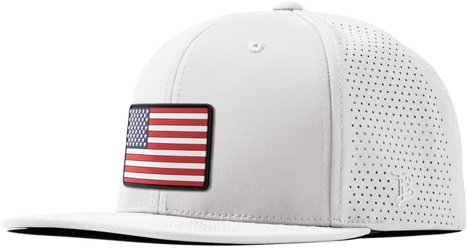 Branded Bills Old Glory PVC Elite XGen™ Hat for Men | Baseball Cap