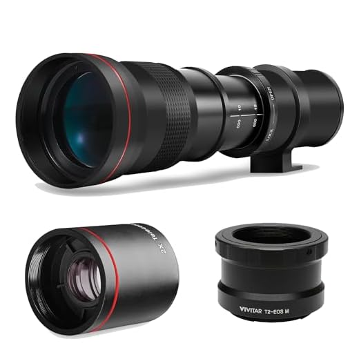 High-Power 1600mm Telephoto Lens for Canon