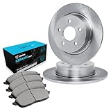 R1 Concepts Rear Brakes and Rotors| Automotive Replacement Brake Kits| Rear Ceramic Brake Pads and Rotors Kit| Fits 2002-2022 Nissan Altima; 2011-2017 Nissan Juke; 2004-2008 Nissan Maxima