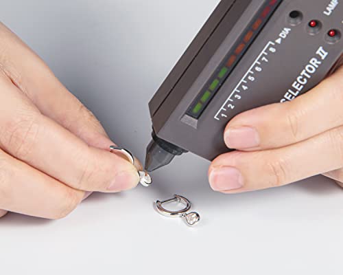 Moissanite Dangle Earrings For Women Lab Created Diamond Sterling Silver Huggie Hoop Drop Hypoallergenic Earingings For Sensitive Ears, White Gold Plated Jewelry Gifts For Valentine's Day Anniversary, Teardrop #TOP5