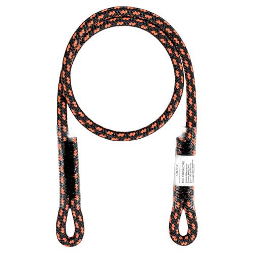 AOLEBA 8MM (5/16) Prusik Cord Pre-Sewn Eye-to-Eye Prusik Loop Safety Climbing Aider Climb Gear for Arborist Rescue Mountaineering Friction Hitch Cord Climbingsticks for Outdoor 30 Inches