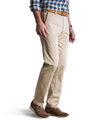 MEYER Men Pants Roma Cotton - Beige - Soft Cotton Chinos