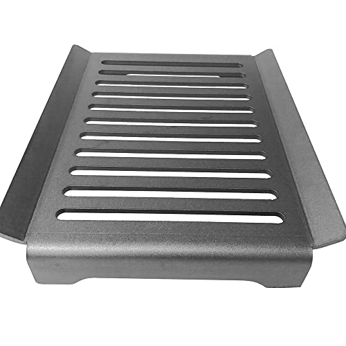Tuscan Style Grill For Small Wood Ovens -Pure Sandblasted Carbon Steel- Designed By Nu2U Products, Made In North America #TOP5