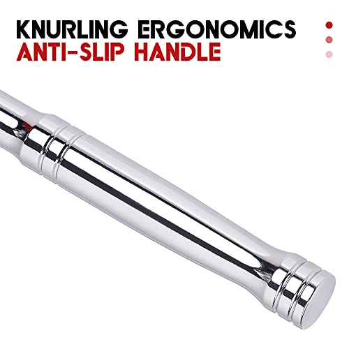 Uyecove 1/2-Inch Drive Ratchet Wrench, 1/2 Ratchet Wrench, Socket Wrench, 72-Tooth、Quick-Release Reversible Cr-Mo Head, Chrome Steel Made - 15''38Cm #TOP5