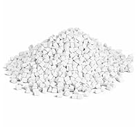 Keramikmedien zum Trommeln von Gestein, Stein-Tumbling-Keramikfüller,Rock Tumbling Ceramic Filler,Dreiecks-Polier-Schleifmaterial, 500 g 4 mm Tumbling Ceramic Filler Media