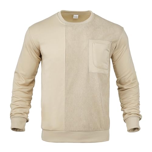Sweat Homme Col Rond Ample Idéal pour un Style Décontracté Quotidien