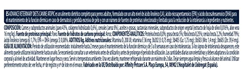 ADVANCE VET CANINE ATOPIC POUCH 8X150GR