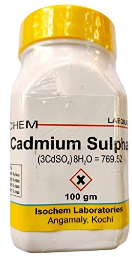 See full amazon price history chart for ISOCHEM Cadmium Sulphate (100GM) 99% min ISOCHEM Cadmium Sulphate (100GM) 99% min (B08P9DPSD2) Amazon Price History, Amazon Price Tracker