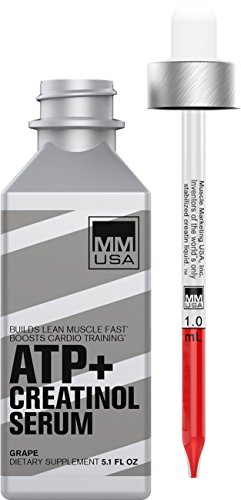ATP Creatine Serum Pre-Workout Muscle Fuel with Amino Energy. Instant Absorption. High Energy Boost. Speeds Up Lean Muscle Growth, Increases Strength + Endurance, No Loading & No Water Retention ATP Creatine Serum Pre-Workout Muscle Fuel with Amino Energy. Instant Absorption. High Energy Boost. Speeds Up Lean Muscle Growth, Increases Strength + Endurance, No Loading & No Water Retention