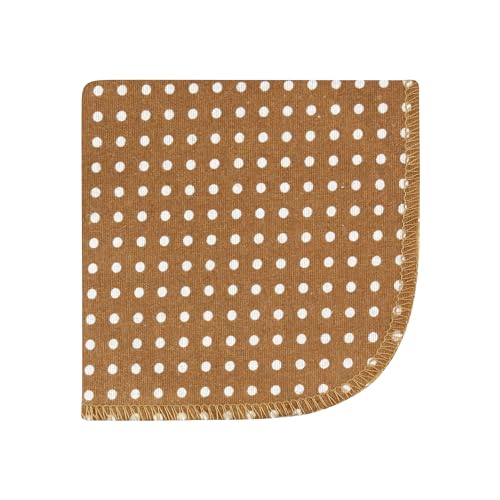 Image of Hudson Baby Unisex Baby Flannel Cotton Poly Washcloths, Plants 12 Pack, One Size