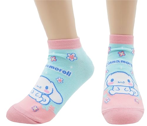 JJMax Women's Kitty Cute Cartoon Cotton Blend Ankle Socks Sets3