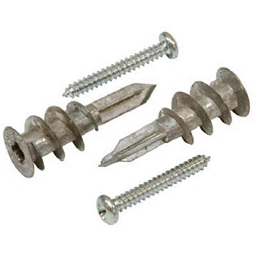 Hillman Zinc Self Drilling Drywall Anchor Kit with Screws #8-51 Pack 375203