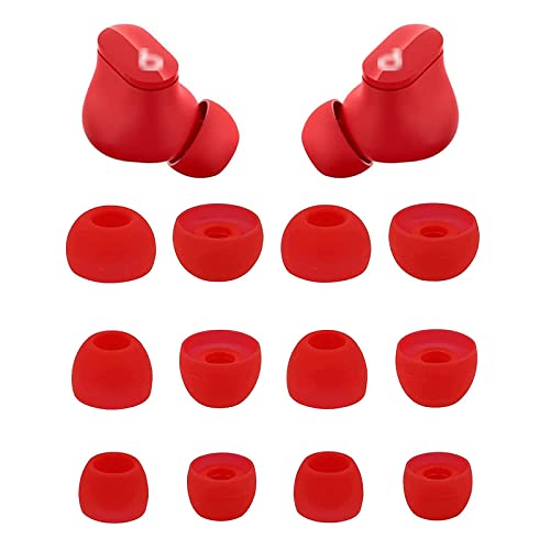 LALASTYLE Ear Tips Compatible with Beats Studio Buds, S M L 3 Sizes 6 Pairs Soft Silicon Earbuds Tips Eartips, Replacement for Beats Studio Buds, 6 Pairs, Red LALASTYLE Ear Tips Compatible with Beats Studio Buds, S M L 3 Sizes 6 Pairs Soft Silicon Earbuds Tips Eartips, Replacement for Beats Studio Buds, 6 Pairs, Red