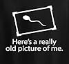 Darkwear This is an Old Picture of Me Funny T-Shirt Rude Sexual Humor Adult Party T Shirt (Black, XXL) #1