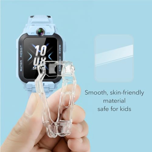 Image of imoo Watch Phone Z7 Case Set, HD Screen Protector and Full Protection Hard TPU Soft Case