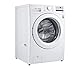LG WM3400CW 4.5 cu ft Front-Load Washer – High-Efficiency, LoDecibel™ Quiet Operation, 6Motion™ Technology, White
