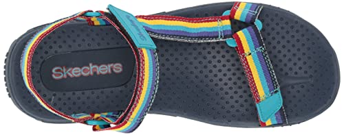 Image of Skechers Girls Reggae - Rainbow Trail Sandal