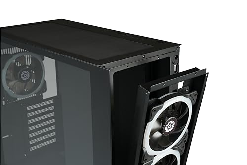Enermax K8 Atx Mid Tower Gaming Pc Case Con Vetro Temperato, Incl. 3 X Ventole Argb Pwm 12Cm Biancaneve - USB3.2 Gen1 E USB3.2 Tipo C; ECA-EK8-WW-ARGB - 7