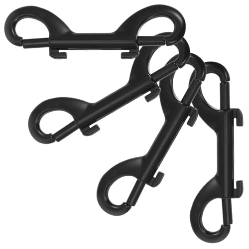 HEALLILY Trigger Chain Metal Clips Double-Ended Bolt Snap Heavy Duty Spring Buckle for Ropes